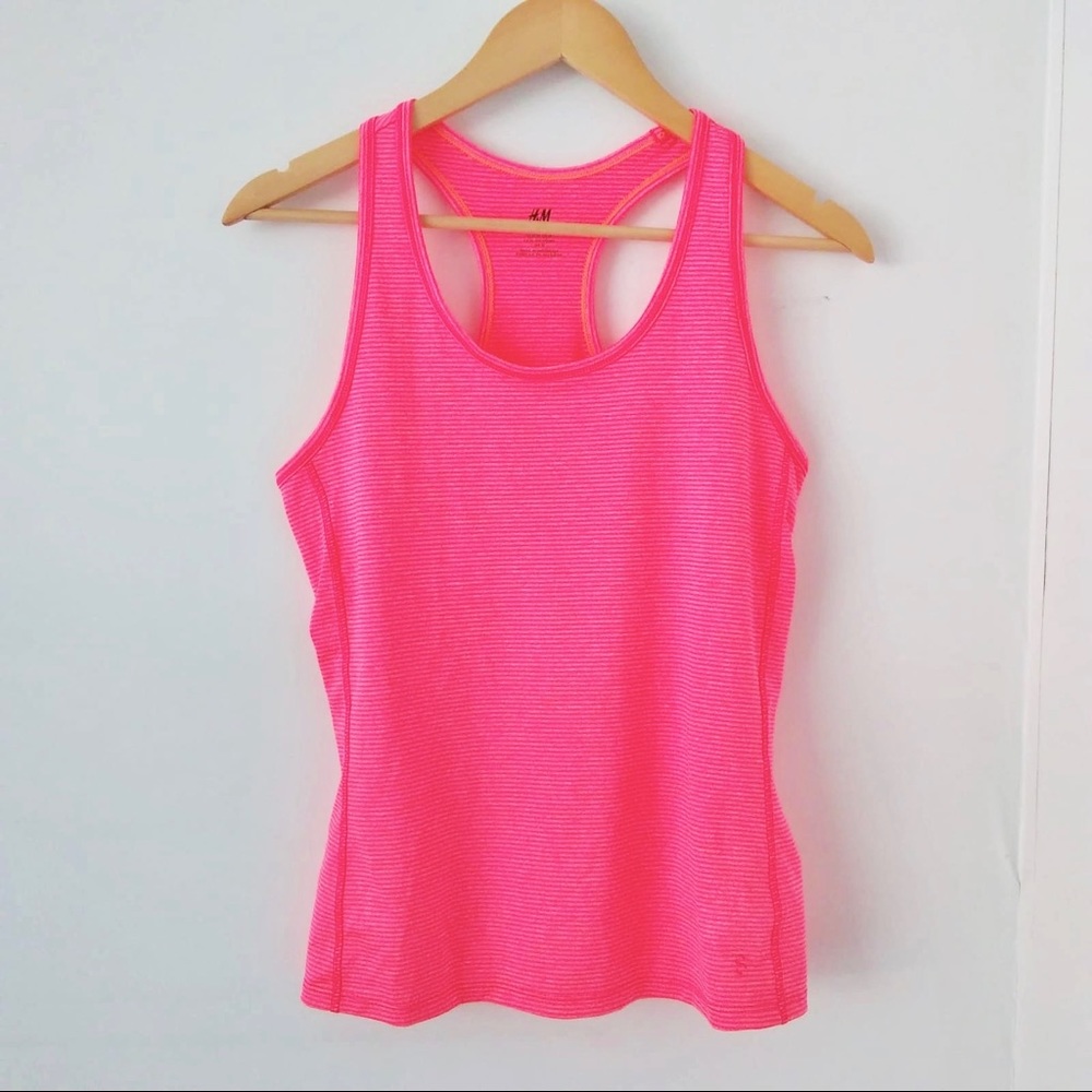 H&M Sport Active Neon Tank